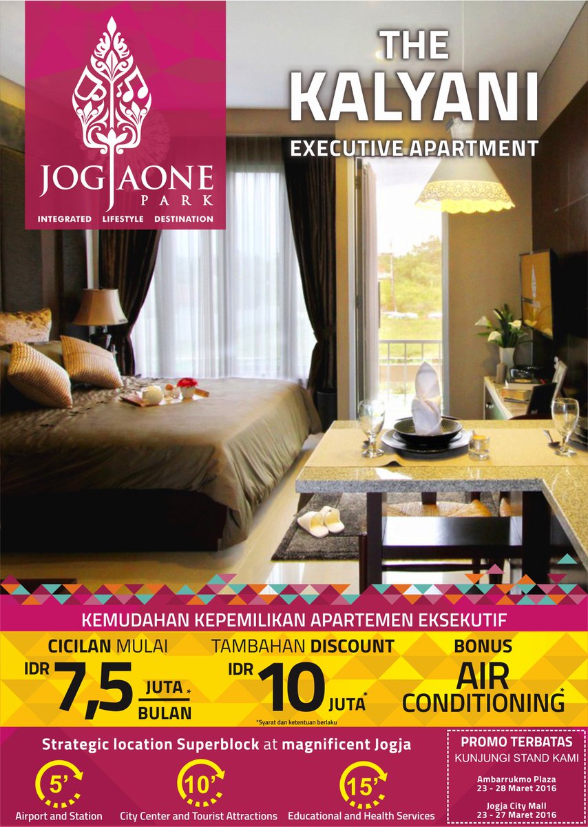 JogjaOne's tweet photo. Kunjungi  stand JogjaOne Park Superblock di AmbarRukmo Plaza dan JogjaCity Mall 23-27 Maret 2016 #jogja #jogjaone https://t.co/8iL2Rf9DHL