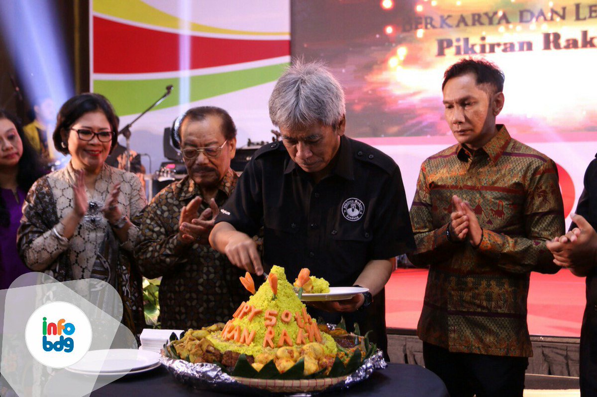 infobdg's tweet photo. Selamat ulang tahun @pikiran_rakyat ke-50! Terus mnjd sumber informasi Jawa Barat terpercaya. Berkarya &amp; lestari 🎉 https://t.co/Nteg2ZtPRm