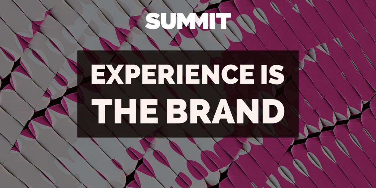 stephenhamill's tweet photo. It's all about the experience business. Catch key highlights from #AdobeSummit Day 1 here: https://t.co/YxPJmxeb7X https://t.co/vn9Y1rU8GX