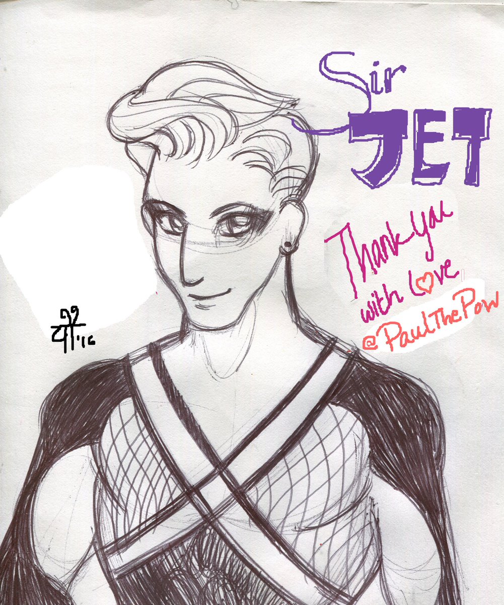 unplanneddance's tweet photo. @iamsirjet Great talkin to ya last night Working on fan art! #Artcollab #mangaart #singer #QueerCartoons @PaulThePow https://t.co/IyCL4BWsw8