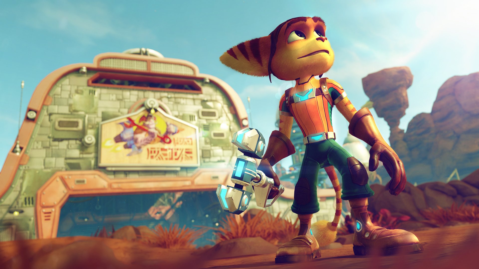 7. Ratchet & Clank launches April 12th on PS4. 