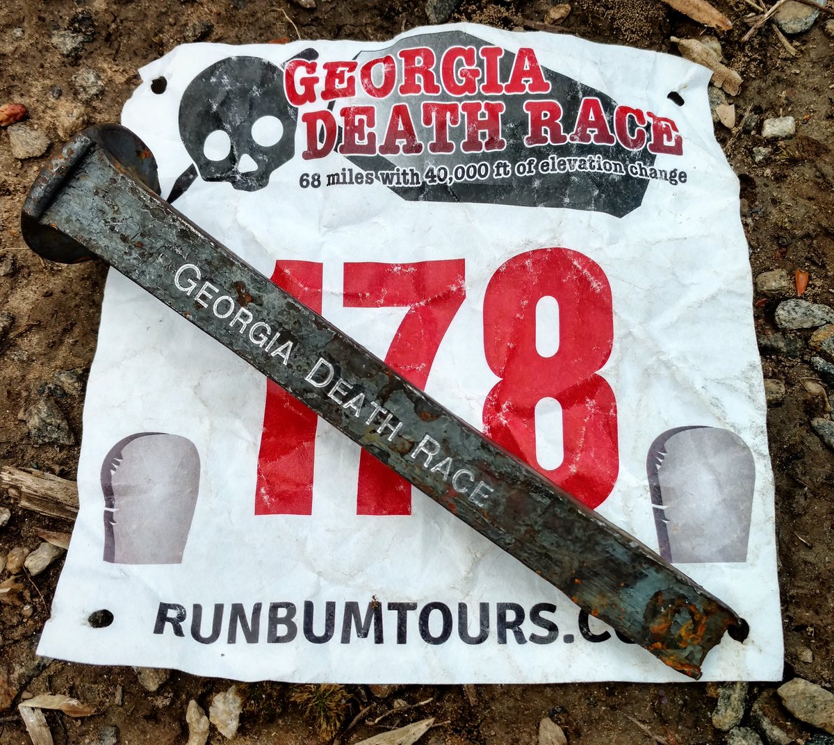 moosers23's tweet photo. #gadeathrace FINISHER, baby! Woohoo! #constantforwardmotion #ultratrail #trailrunning https://t.co/Kv1S45pQu4