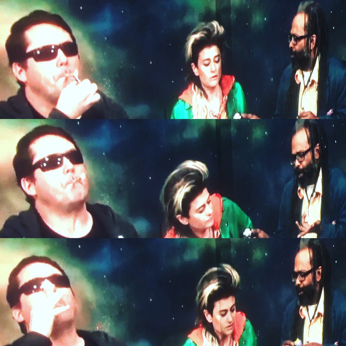 HeidiMBennett's tweet image. How I spent dinner time. And I don't even smoke. #gettingdougwithhigh