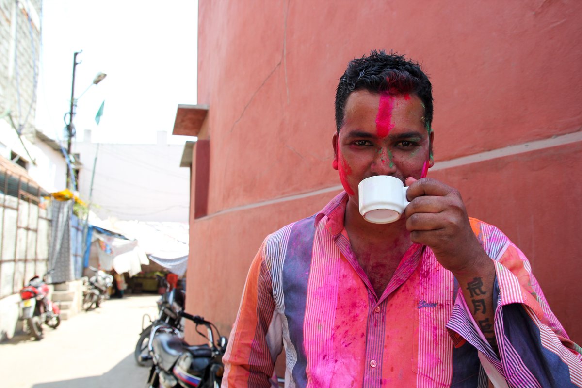Happy Holi! Nothing like chai to cure your bhang hangover!