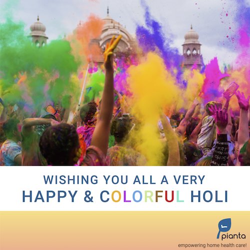 getpianta's tweet image. Pianta wishes you a very Happy Holi!