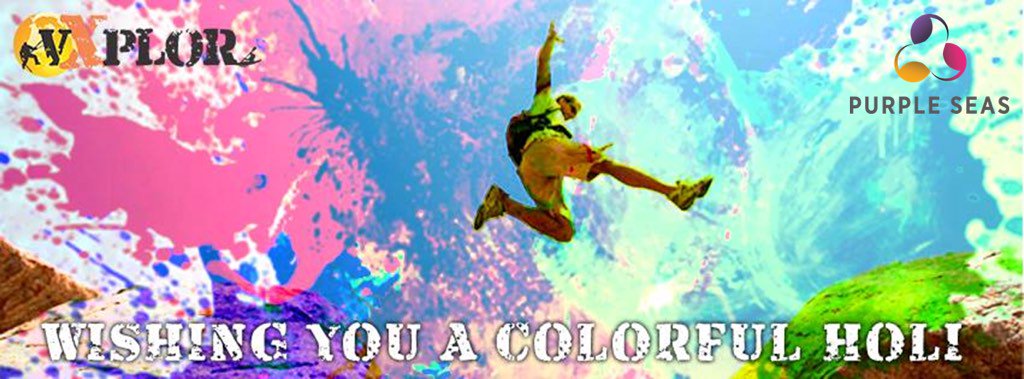 seaspurple's tweet photo. Purple Seas Family wishes you all a #HappyHoli https://t.co/sYtSawXAxF