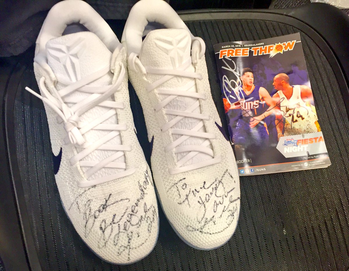 devin booker and kobe bryant shoes