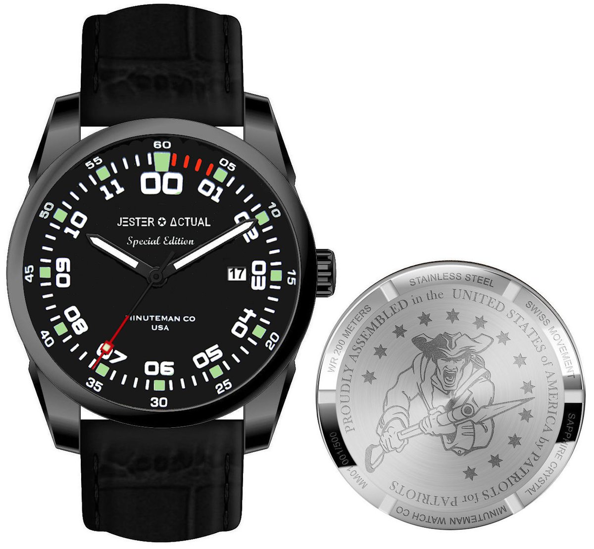 watchandworn's tweet photo. We have a winner of the Minuteman Jester Watch on Rafflecopter https://t.co/ZhjrRVuKqX https://t.co/tdxaRMs4dm