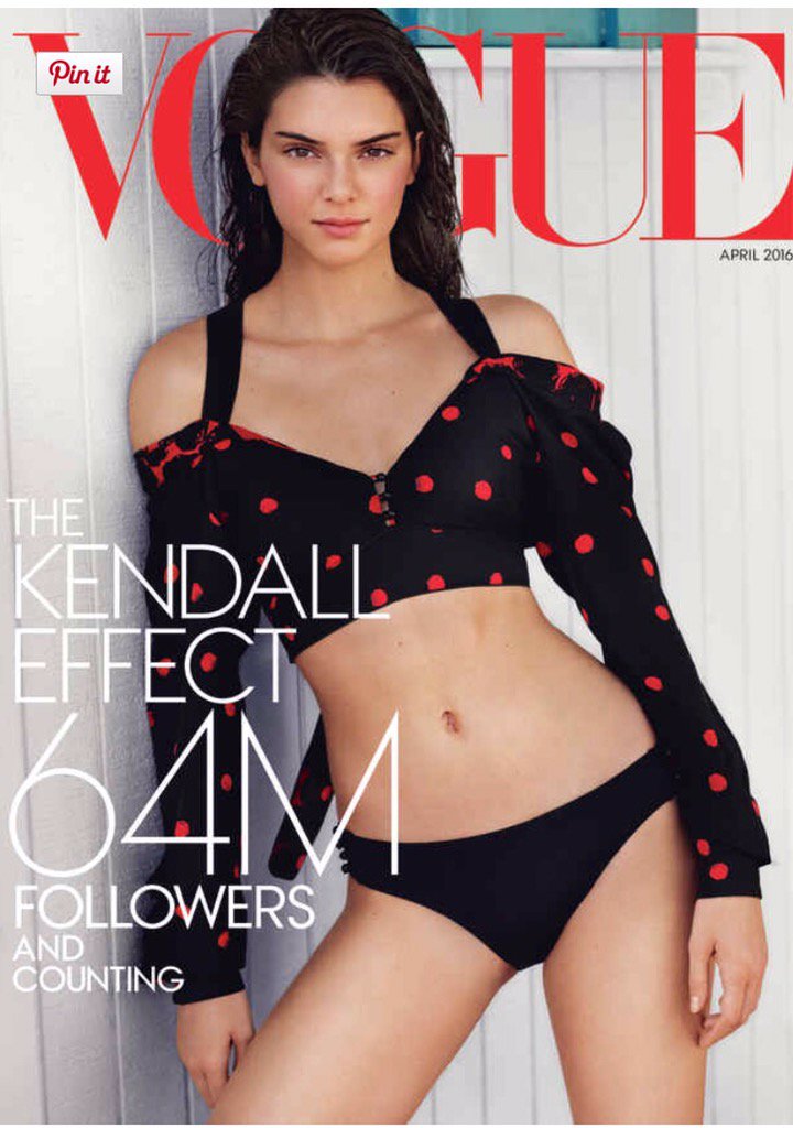 Brilliant <a href="/EsteeLauder/">Estée Lauder</a> <a href="/vogue/">Vogue Global Network</a> <a href="/Fashionista_com/">Fashionista.com</a> <a href="/KendallJenner/">Kendall</a> Gets First Vogue Cover Sort Of fashionista.com/2016/03/kendal…