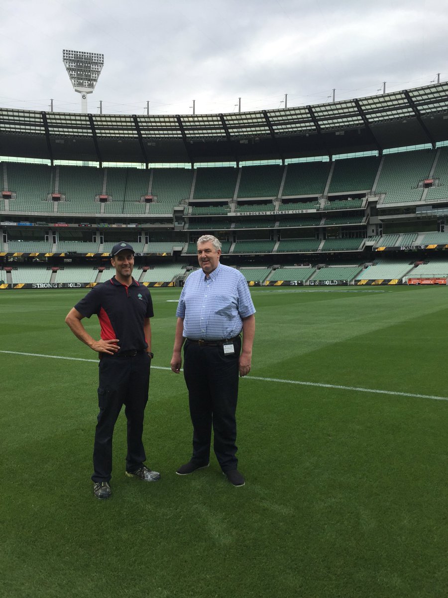Great visit to Melbourne Cricket Ground thanks to Tony Gordon
