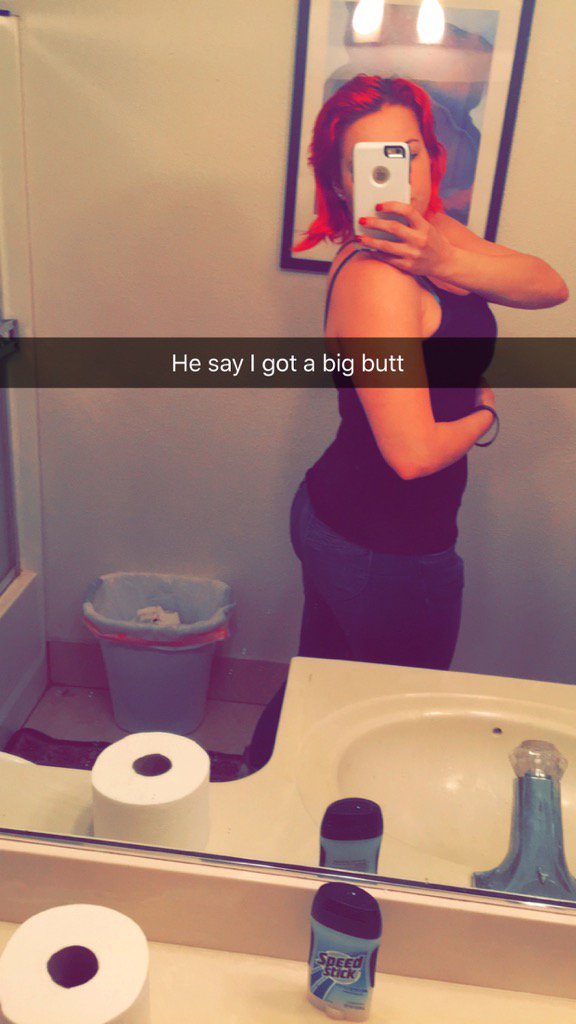 Booty on snapchat big 