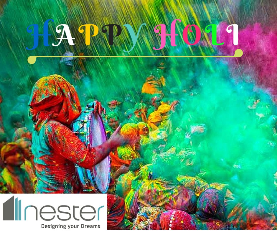 NesterGroup's tweet image. On this joyous occasion of HOLI, let  celebrate colour of our delightful association and foster the spirit of Unity.