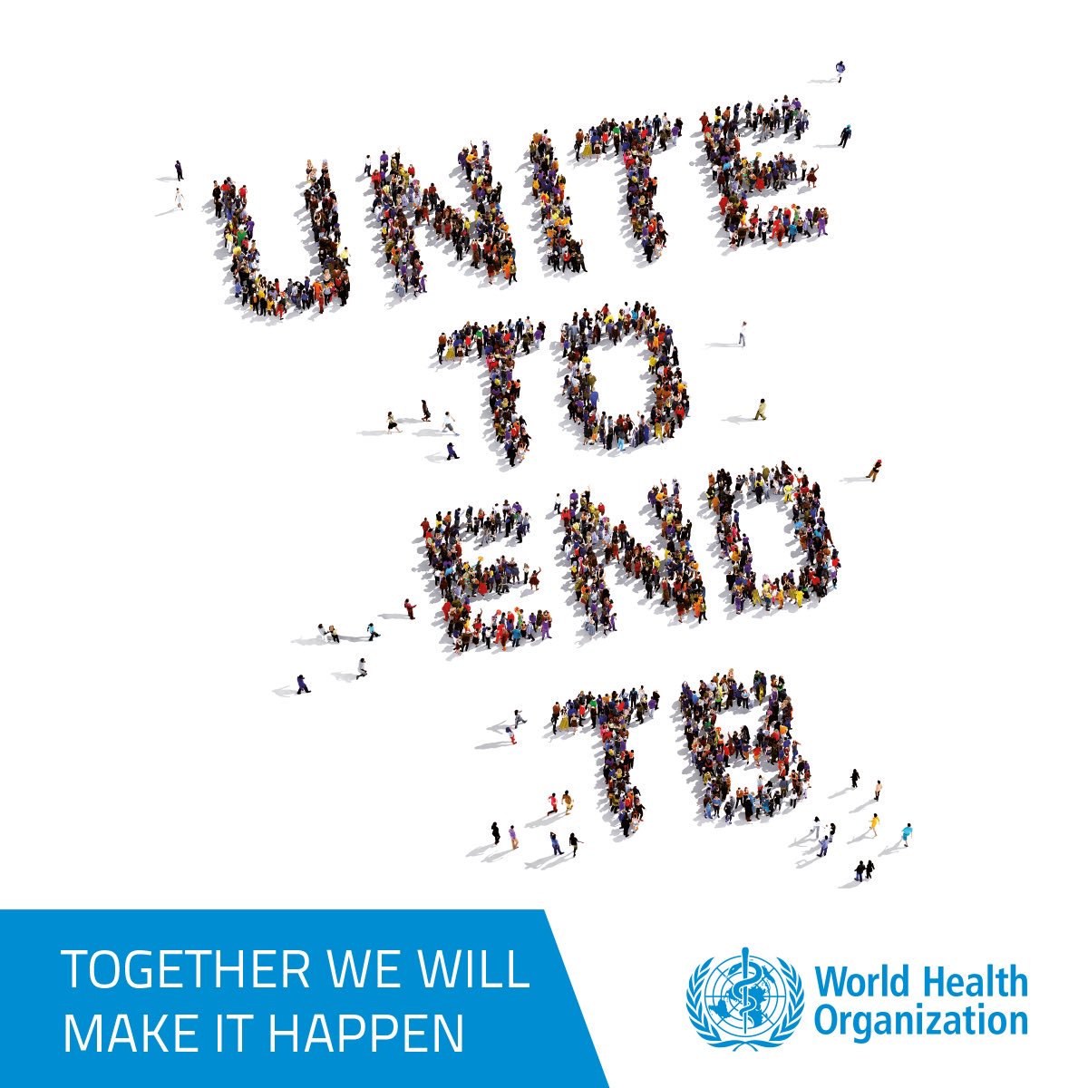 WHO's tweet photo. Today is #WorldTBDay.
WHO is calling on countries and partners to Unite to #EndTB https://t.co/z5XN7voK47 https://t.co/cuqagcEYsv