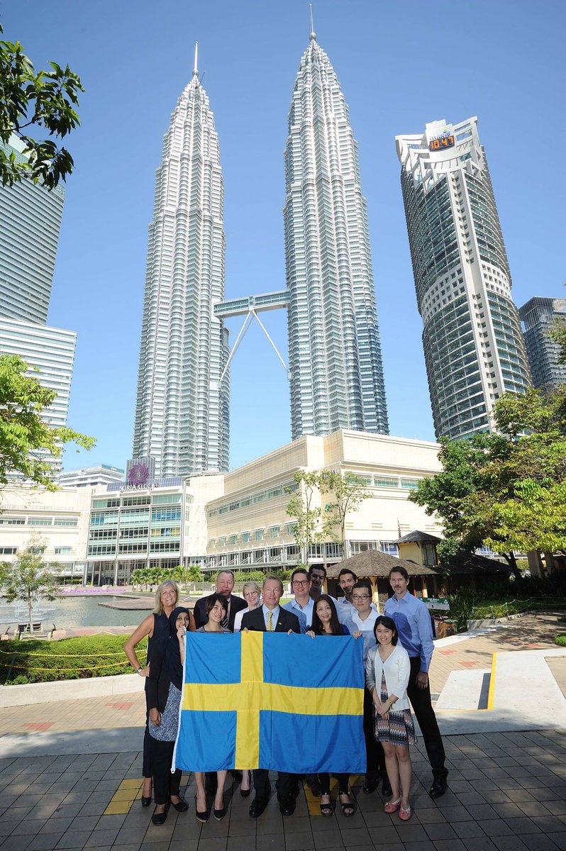 SwedeninMY's tweet photo. Today we launch Team Sweden in Malaysia. We are here to help Swedish companies doing business in Malaysia#TeamSweden https://t.co/JylyISfjAr
