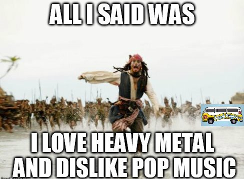 BandwagonInc's tweet photo. Oh No, You didn't! #CaptainJAckSparrow #PopMusic #Metal #BandwagonInc https://t.co/Kiz4vjtB2j