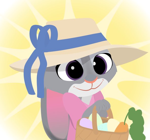 judacris's tweet photo. When you know it’s Easter weekend. #Zootopia https://t.co/coBVJgouWx