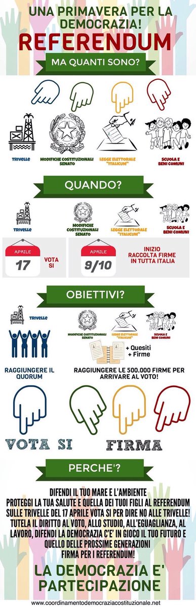 ninaeffemele's tweet photo. Appuntamenti imprescindibili per riaffermare la #democrazia https://t.co/Nb7BFjXZlQ