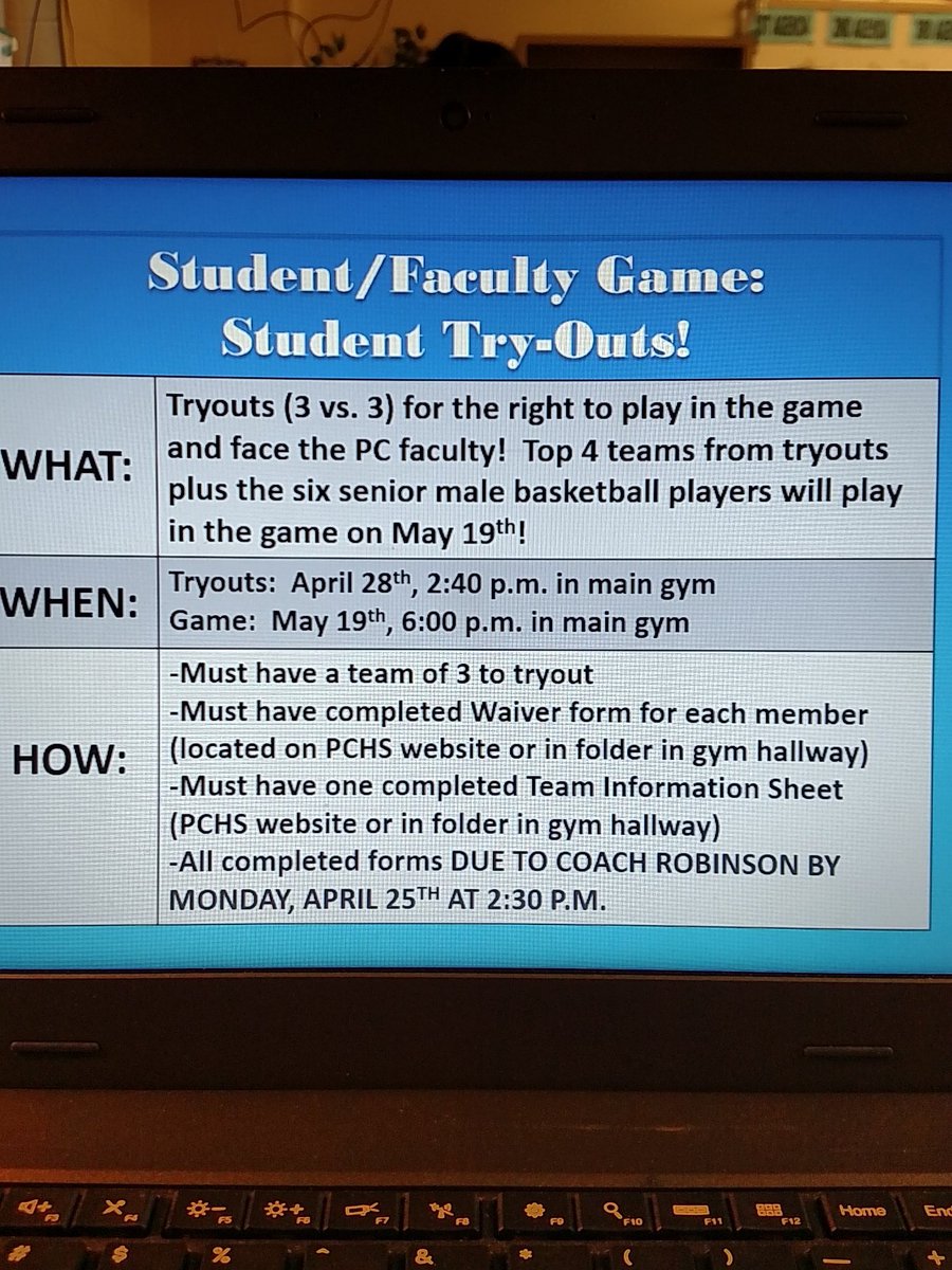 tracey_wooten's tweet photo. @PCHSevents @Pcseniors2016 @catamountchaos @_Panther_Creek_ Seniors get ready to try out!! https://t.co/JGIQEAjTVW