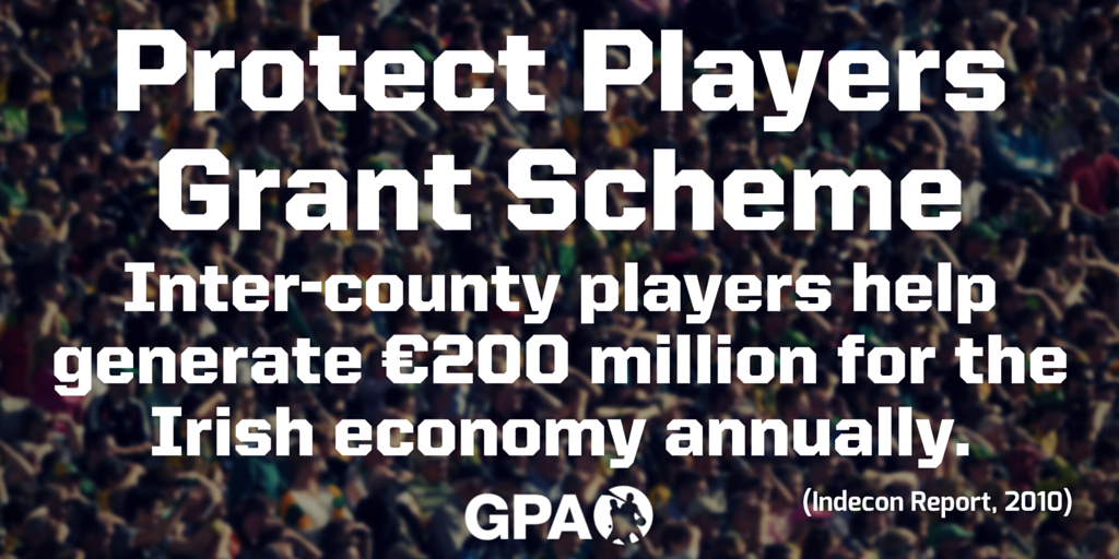 gaelicplayers's tweet photo. Inter-county players have an important economic &amp; social impact on Ireland. Read more - https://t.co/BMmcYhVfcr #GAA https://t.co/875AVsMd6l