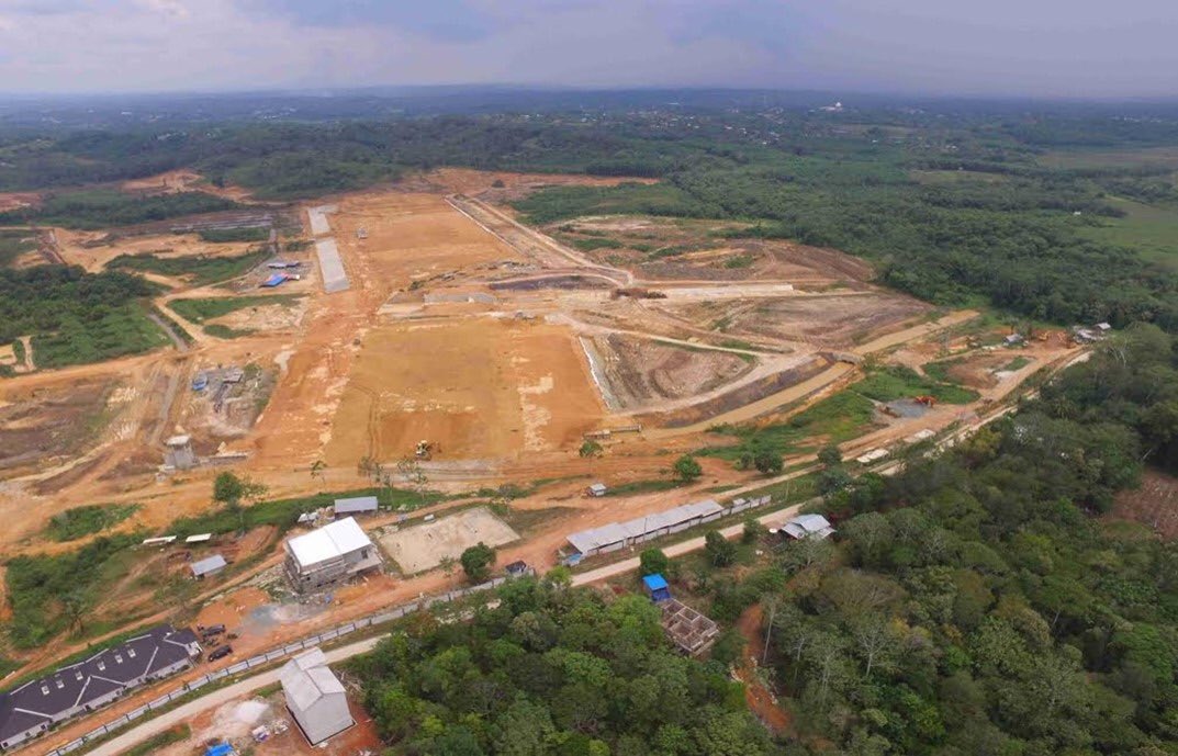 jokowi's tweet photo. Bendungan Teritip dibangun untuk memenuhi pasokan air warga Balikpapan, pengendali banjir dan destinasi wisata -Jkw https://t.co/15MW6mI4K5