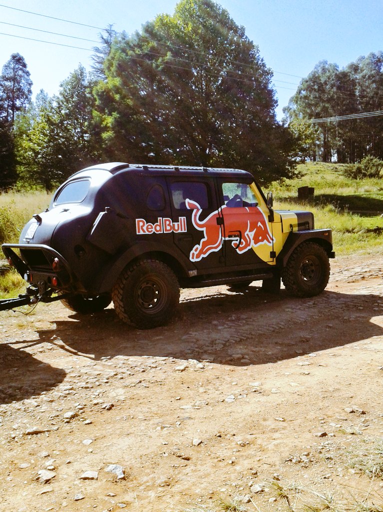 CeecesTravel's tweet photo. SPOTTED!! This beast on the roads of @splashyfen! Great to see you around @RedBullZA #splashy2016 #CeeceIsAtSplashy https://t.co/u6guo0eO0R