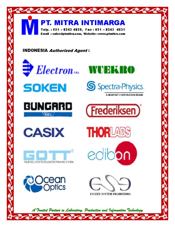 MitraIntimarga's tweet photo. SCIENTIFIC Range of Products :
#ELECTRON #WUEKRO #SOKEN #BUNGARD #CASIX #THORLABS #GOTT #EDIBON #OCEANOPTICS #ESE https://t.co/Z40yF2cYMl