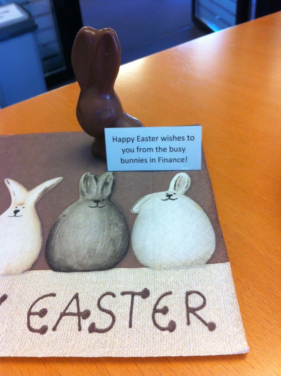cat_plummer's tweet photo. Wishing all our colleagues around the world a Happy Easter #TFTLive https://t.co/ay1zNpZw5l