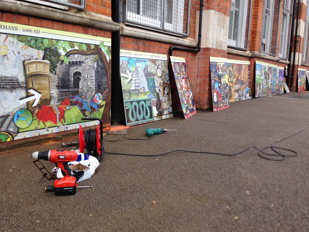 loveart4schools's tweet photo. Work in progress. Does your school have an interesting outdoor space? #outdoorlearning #interestingspaces #education https://t.co/xowuh1X0CI