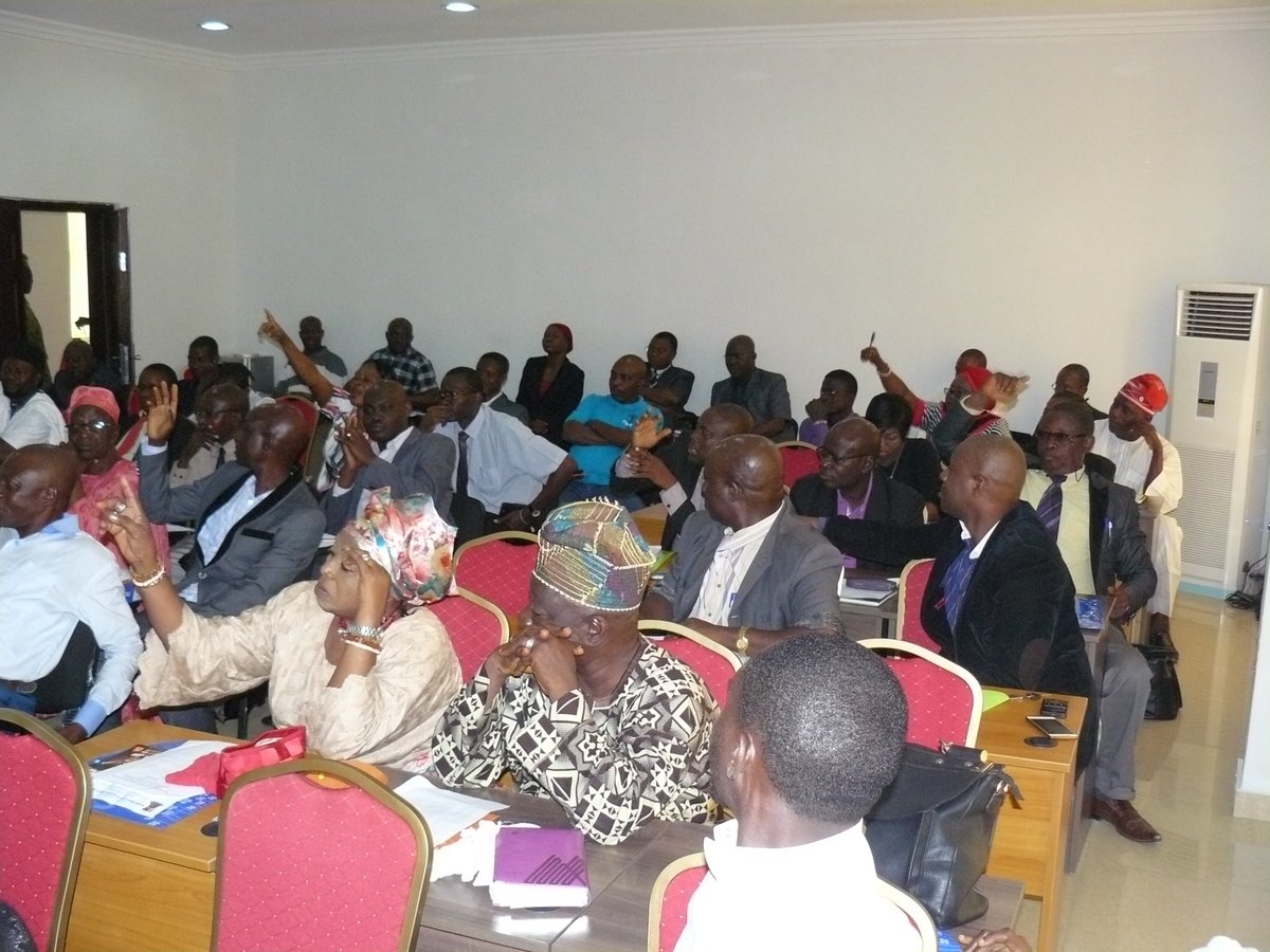 Stakeholders workshop on communication strategy targeted @ behavioral change in solid waste managment <a href="/ibadan_flood/">Ibadan_Flood</a>