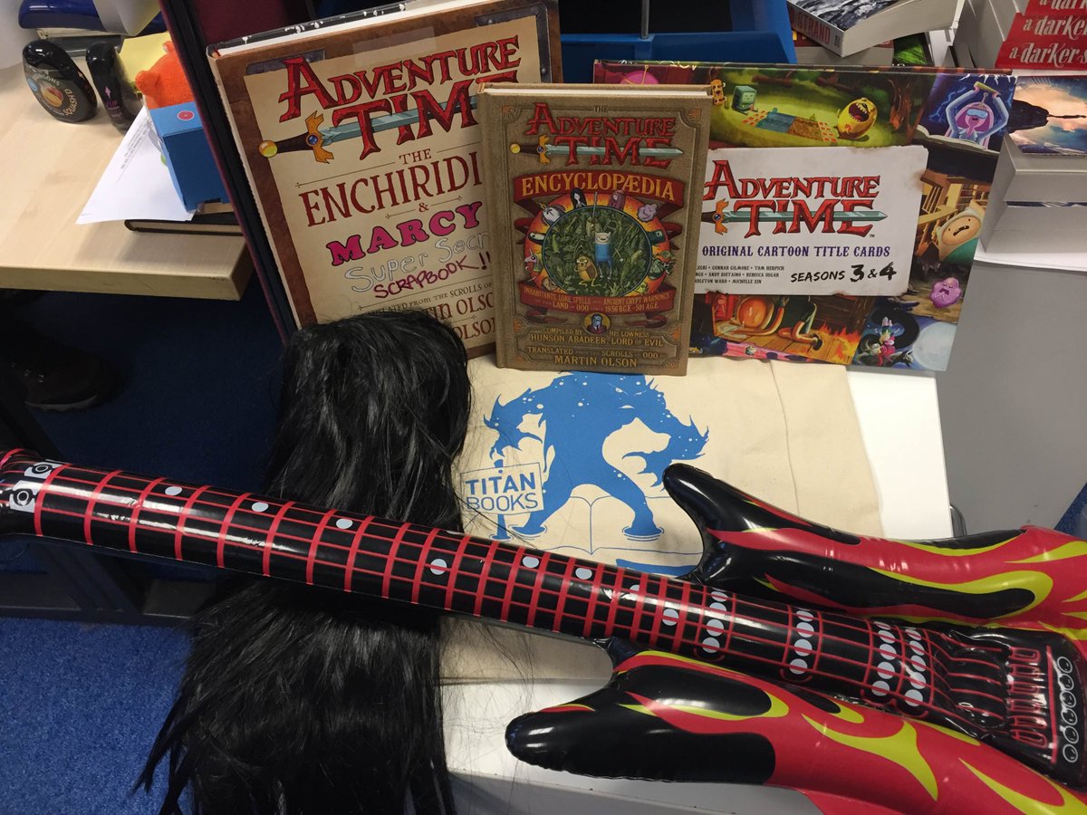 maximumpopbooks's tweet photo. WIN! 1/3 #AdventureTime bundles. Follow &amp; RT to enter. Ends 31/3. @TitanBooks https://t.co/3U18YtzuXi