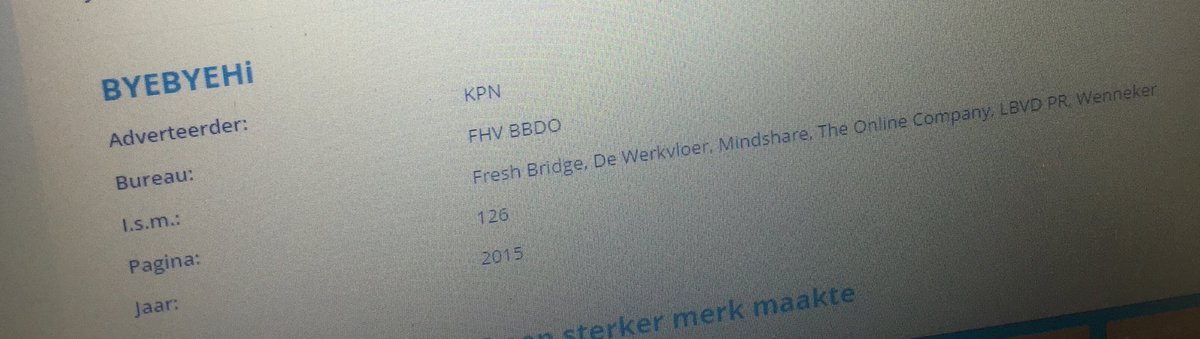 YES BYEBYEHi genomineerd voor een San Accent - Dienstverlening + vandaag is het precies 1 jaar geleden #byebyehi