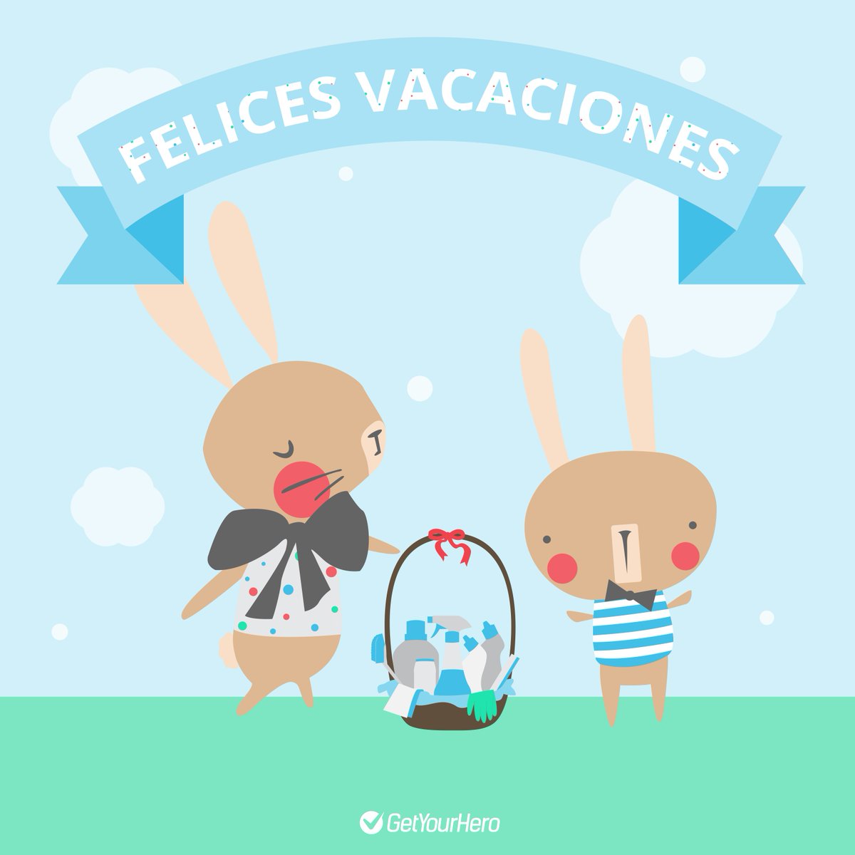 GetYourHero_es's tweet photo. Aunque nosotros hoy trabajamos os deseamos unas felices vacaciones a tod@s. #FelizJuevesSanto #HappyEaster https://t.co/FSBfsUj35R