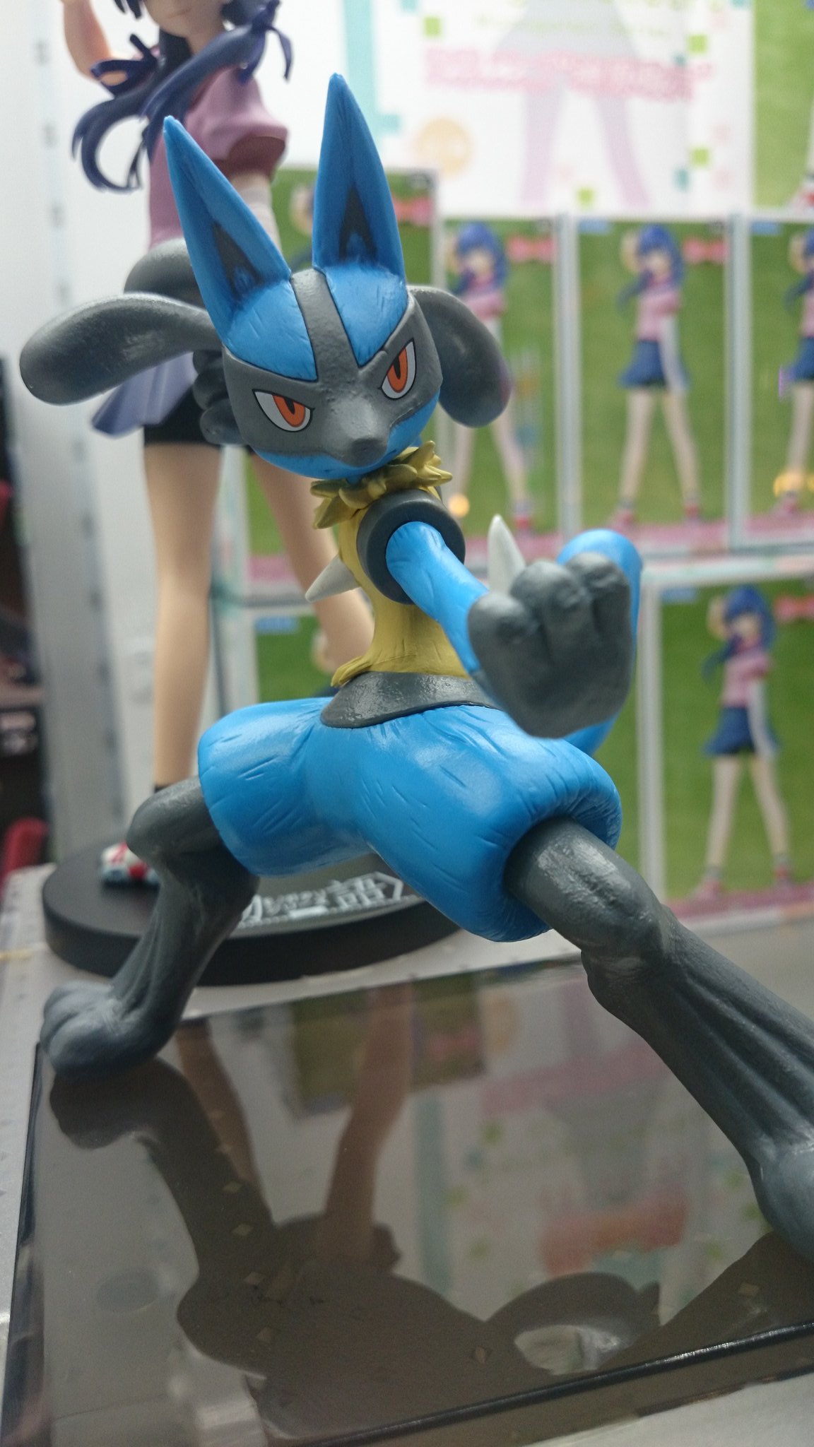 名古屋レジャーランドささしま店 V Twitter プライズ ポッ拳 Dxfフィギュア ルカリオ ポッ拳 ポケモン T Co Vrbgllmva8 Twitter