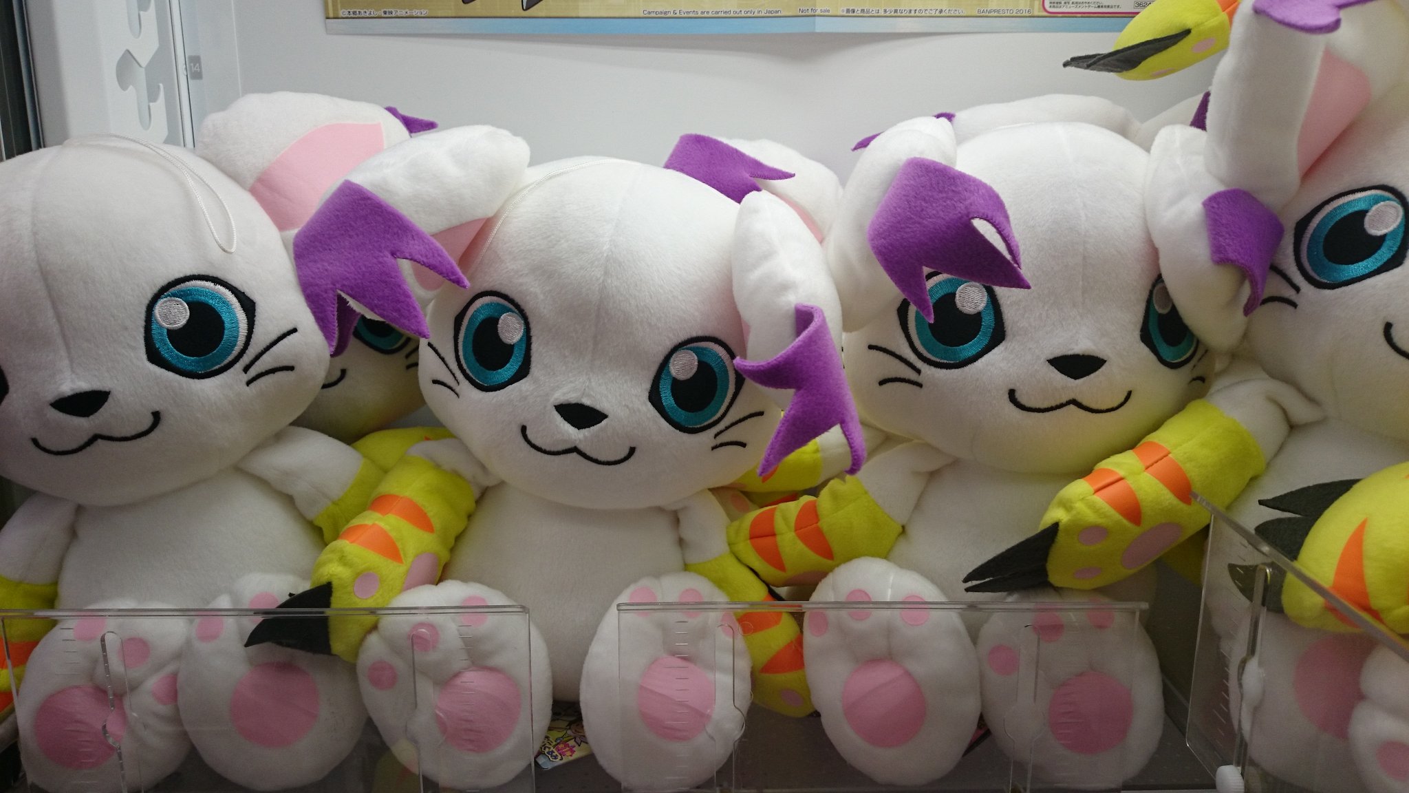 一部予約販売中】 デジモンアドベンチャー 等身大テイルモンぬいぐるみ