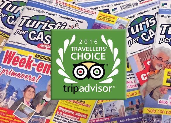 turistipercaso's tweet image. #TPCmagazine rivista di viaggi preferita per i Travellers' Choice Awards 2016 @TripAdvisor bit.ly/tpcmagazine-tc…