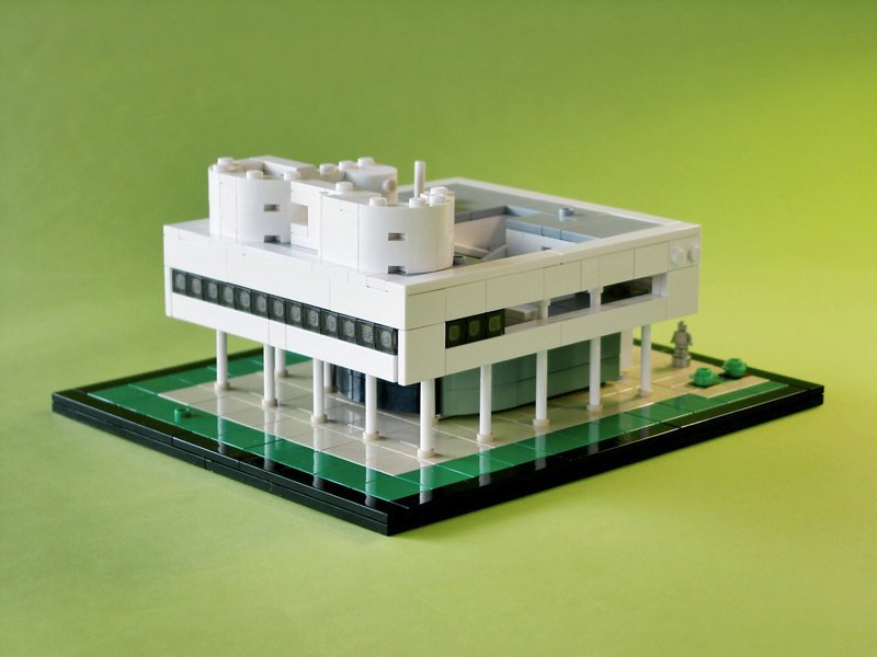 lego architecture corbusier