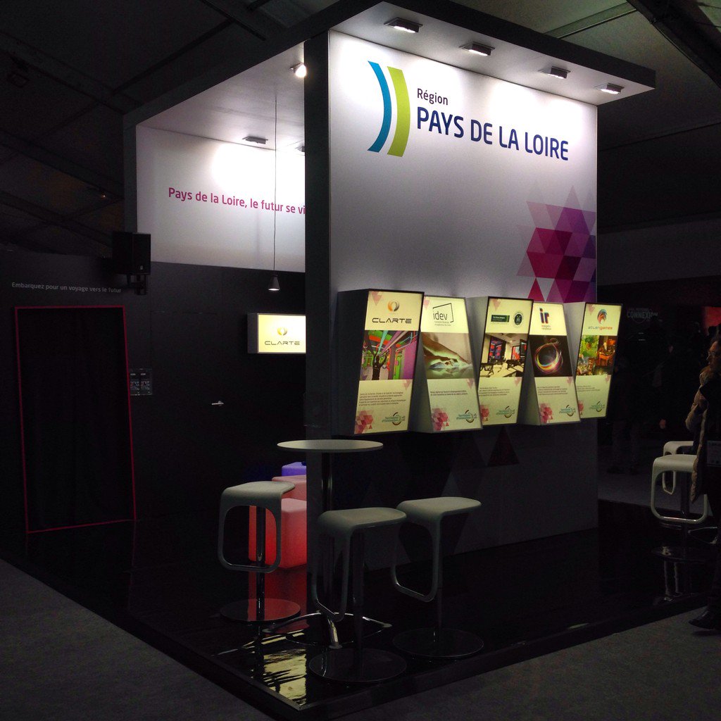 ErikaAudebert's tweet photo. Retrouvez nous sur le stand B10 Pays de la Loire pour la 2è journée de Laval Virtual !#PaysDeLaLoire #LavalVirtual https://t.co/CI5NHcNidU