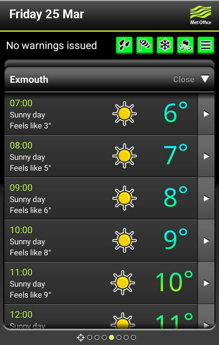 SWTourAlliance's tweet image. Weather for Exmouth: 10°C Cloudy via @MetOffice app metoffice.gov.uk/public/weather…