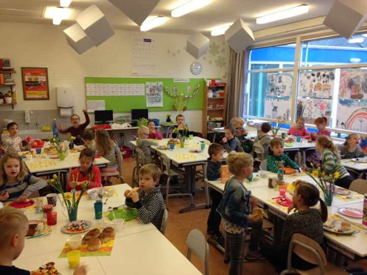 Het #Paasontbijt was weer een groot succes.  Het was lekker en gezellig!