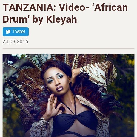 Tazama video mpya ya @kleyahmusic_official kupitia mdundo.com/news/8041 #mdundonews #Mdundoapp #mdundomusictz