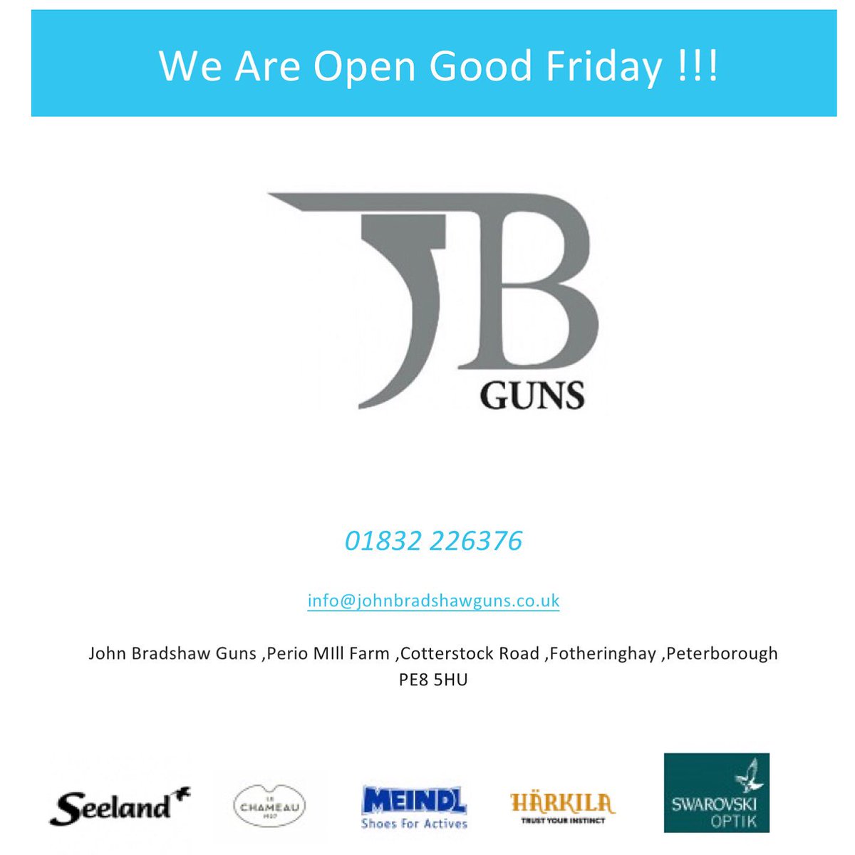 nataliej339's tweet photo. We are open good friday !! Spread the word ! @JOHNBRADSHAWGUN https://t.co/vOtYE0zSmi