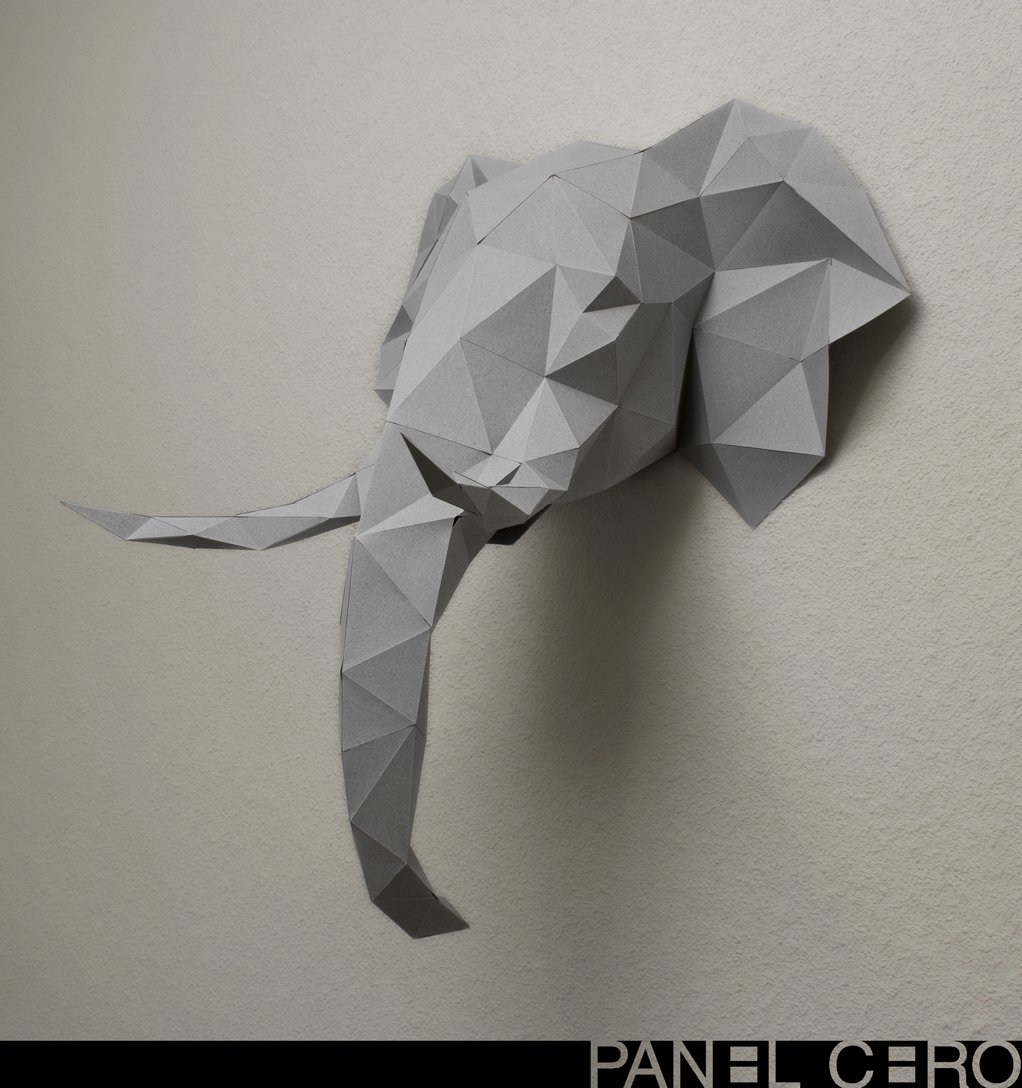 PanelCero's tweet photo. #piedrapapelotijera #panelcero #papel #pliegue #elefante https://t.co/Bup0UQmyBJ