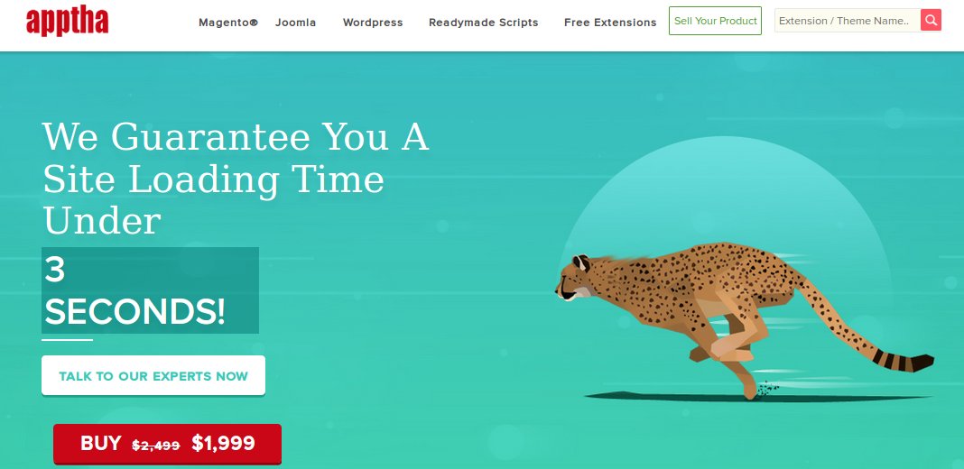 apptha's tweet image. Get Guaranteed #websiteloadingtime under 3 Secs. Boost Your #Magentostore Performance Now!
bit.ly/1JOw0jF