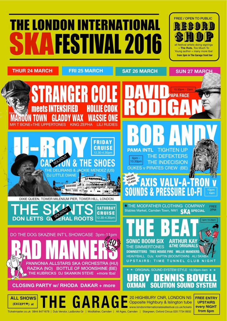 Aspy57's tweet photo. Today. Stranger Cole @IntensifiedSka @holliecookie @kingzepha &amp; @DavidRodigan 
Tickets from https://t.co/dZrseXmsGs https://t.co/kyBIanbU9V