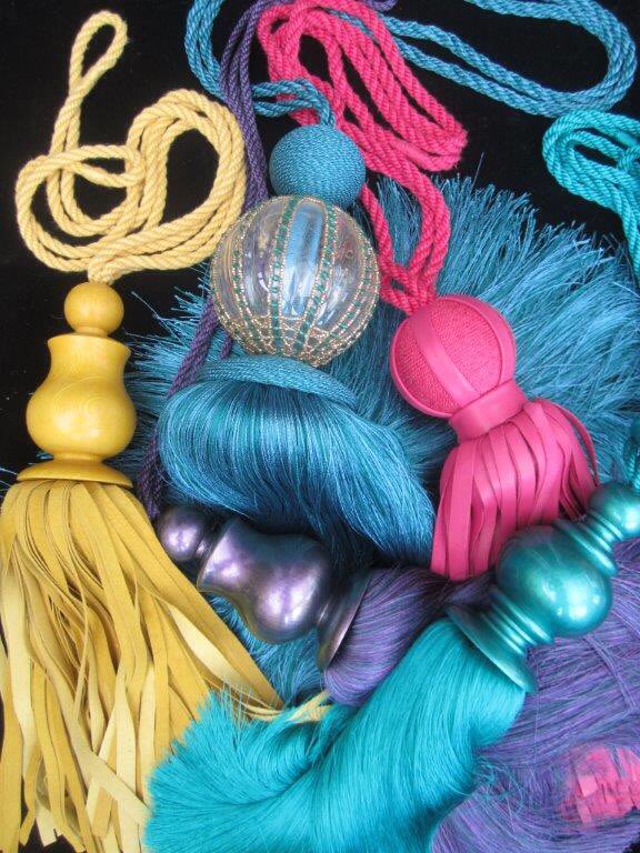 1MargamJones's tweet photo. To view our #tassels visit our #studio in #Mumbles #SouthWales or #SoFarSoNear #Belgravia or @MrStranos #LotsRoad https://t.co/HDz3tSXsPM