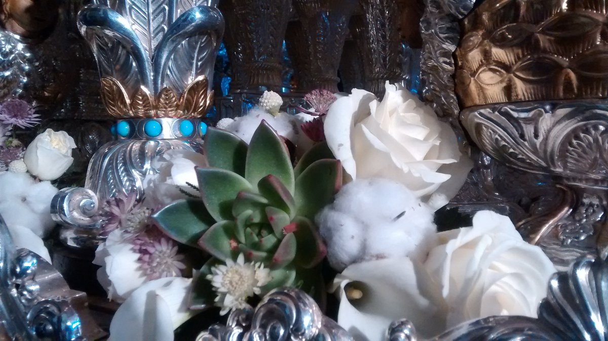 Flores de algodón para la Reina de los Angelitos Negros @Hdadlosnegros