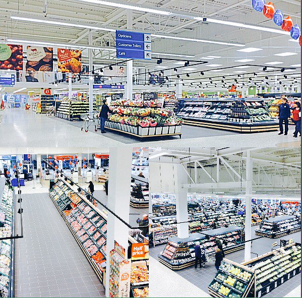 kymberleigh_b's tweet photo. Transformation at Leicester Extra - We have a NEW Community Room, F&amp;F ,Fruit &amp; Veg, Frozen Foods, GM, Arcadia Brands https://t.co/HSAuO8y3LR