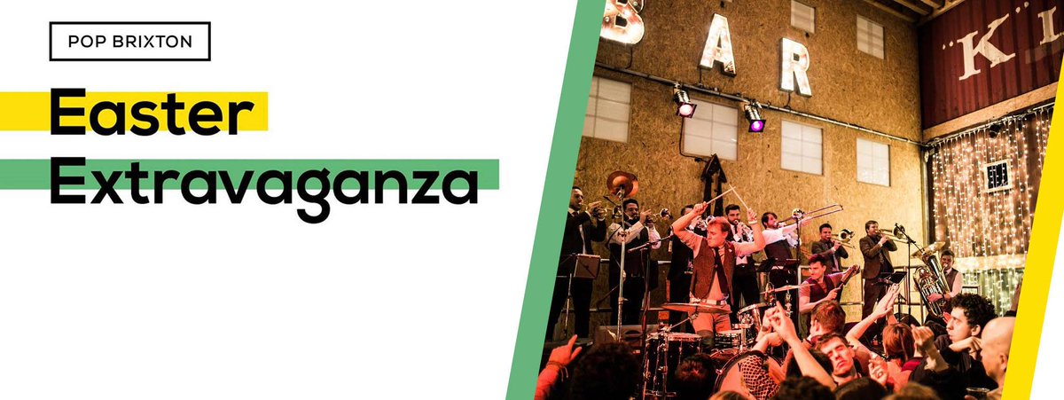 Spend #EasterWeekend at Pop Brixton! We have 2 big events this Sat &amp; Mon! Full details here: popbrixton.org/#!entertainmen…