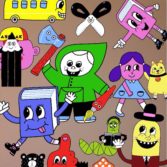 Fran__Taylor's tweet photo. More #happystickers fun with @AnorakMagazine :-) https://t.co/qoFVU9eudZ