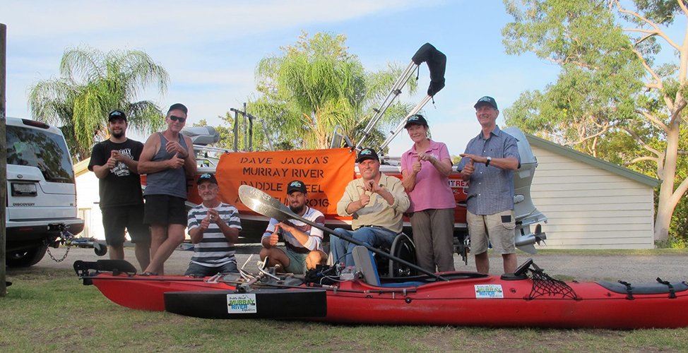 Kim_S_Arnott's tweet photo. @ZIDILIFE Did you know @dave_jacka is now paddling the Murray River? Follow the journey here https://t.co/SVgwXTABty https://t.co/oZWopYdDUN